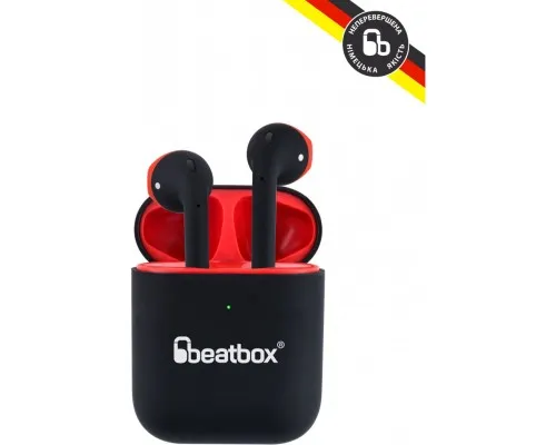 Наушники BeatBox PODS AIR 2 Wireless Сharging Black-Red (bbpair2wcbr)