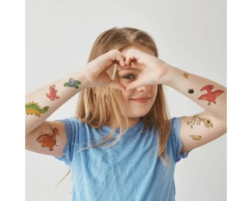 Набір для творчості DoDo Час динозаврів набір дитячих тимчасових татуювань (301104)