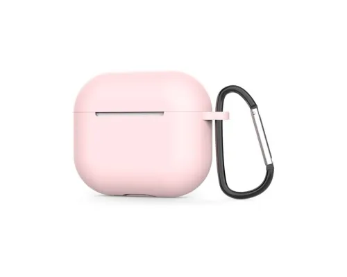 Чохол для навушників BeCover Silicon для Apple AirPods (3nd Gen) Pink (707185)