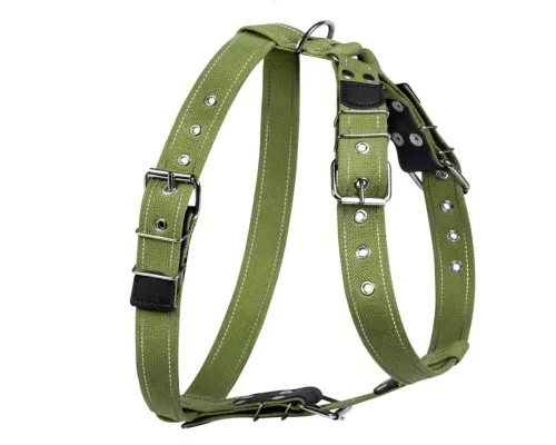 Шлей для собак Collar для больших собак N2 68-91 см зеленая (0646)