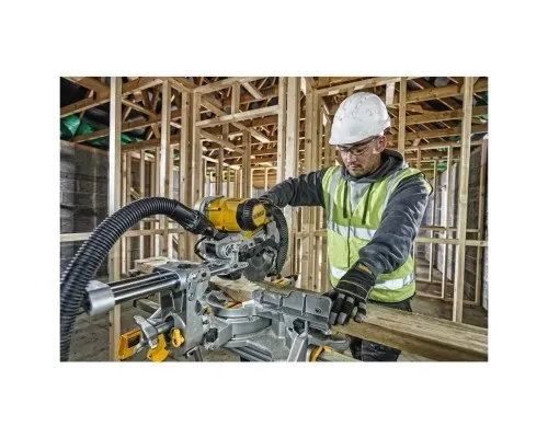 Торцювальна пила DeWALT 1675 Вт, диск 250х30 мм, 4000 об/хв, XPS, 22 кг (DWS727)