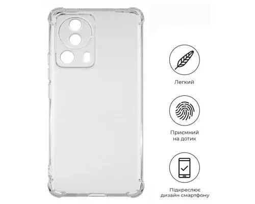 Чехол для мобильного телефона BeCover Anti-Shock Xiaomi 13 Lite Clear (709327)