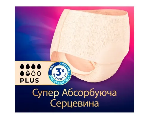 Подгузники для взрослых Tena Lady Pants Plus M для женщин 9 шт Creme, East (7322540920772)