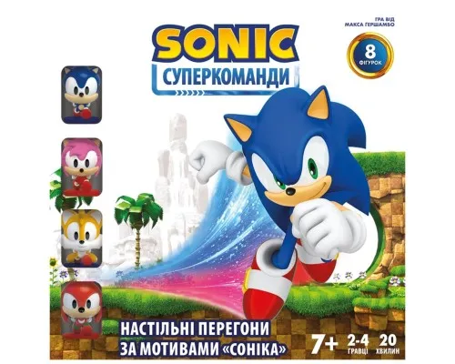 Настільна гра Geekach Games Сонік. Суперкоманди (Sonic Super Teams) (FB11_2022JN)