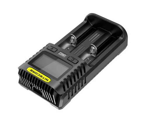 Зарядное устройство для аккумуляторов Nitecore Digicharger UMS2 (2 channels, LCD, Li-ion, IMR, Ni-Mh, Ni-Cd, 4A) (UMS2)