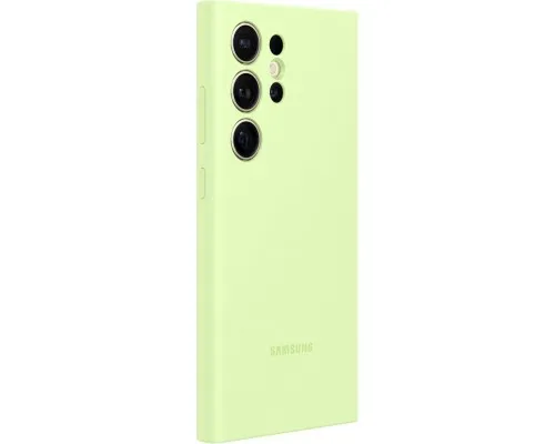 Чохол до мобільного телефона Samsung Galaxy S24 Ultra (S928) Silicone Case Lime (EF-PS928TGEGWW)