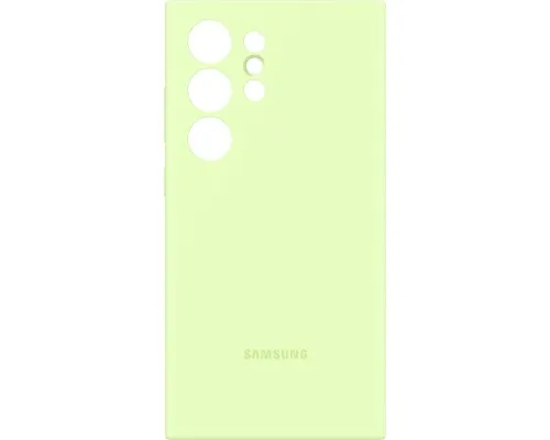 Чохол до мобільного телефона Samsung Galaxy S24 Ultra (S928) Silicone Case Lime (EF-PS928TGEGWW)