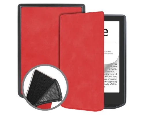 Чохол до електронної книги BeCover Smart Case PocketBook 629 Verse / 634 Verse Pro 6" Red (710979)