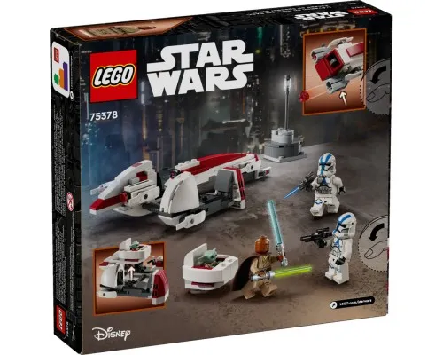 Конструктор LEGO Star Wars Побег на BARC спидере 221 деталь (75378)