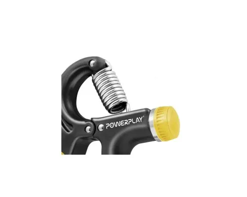 Еспандер PowerPlay кистьовий 10-40 кг Strength Grip Чорно-жовтий (PP_4323_Bl/Yellow)