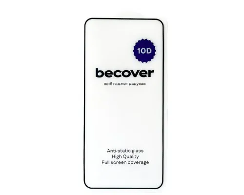 Скло захисне BeCover Xiaomi Redmi Note 12 4G 10D Black (711373)