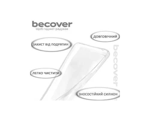 Чохол до мобільного телефона BeCover Tecno Spark 20 Pro Plus (KJ7) Transparancy (711759)