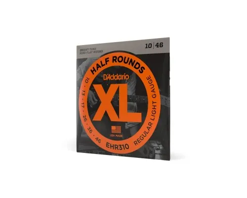 Струни для гітари D'Addario XL Half Rounds Regular Light (10-46) (EHR310)
