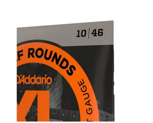 Струни для гітари D'Addario XL Half Rounds Regular Light (10-46) (EHR310)