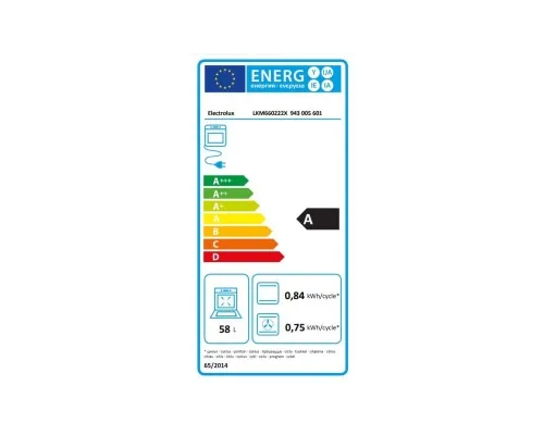 Плита Electrolux LKM660222X