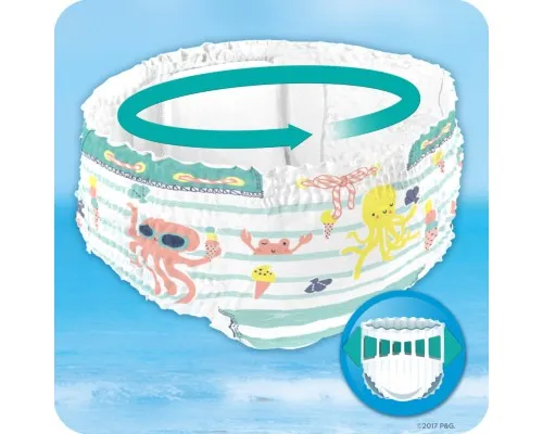 Підгузки Pampers для плавання Splashers Розмір 5-6 (14+ кг) 10 шт (8001090728951)