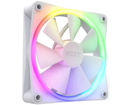 Кулер до корпусу NZXT F140RGB Twin (White) (RF-R14DF-W1)
