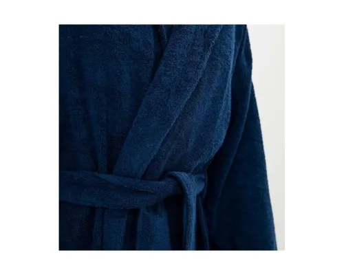 Халат Прованс махровий чоловічий синий розмір XXL (011237)