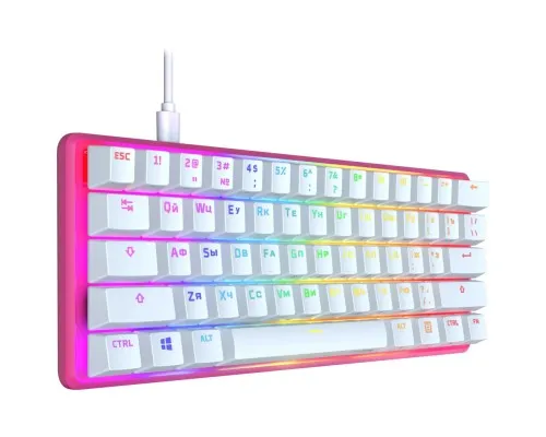 Клавиатура HyperX Alloy Origins 60 Pink (572Y6AA)