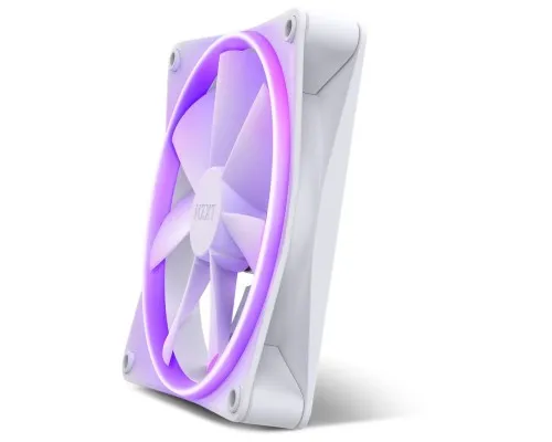 Кулер для корпуса NZXT F140RGB - 140mm RGB Fans - Single (White (RF-R14SF-W1)