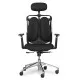 Офісне крісло Mealux Testa Duo Black (Y-552 KB Duo)