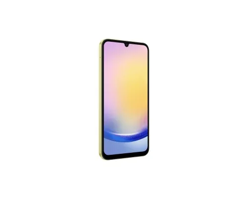 Мобильный телефон Samsung Galaxy A25 5G 6/128Gb Yellow (SM-A256BZYDEUC)