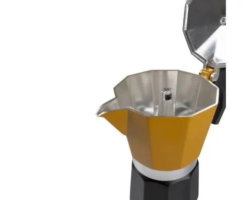Гейзерная кофеварка Bo-Camp Hudson 3-cups Yellow/Black (2200518)