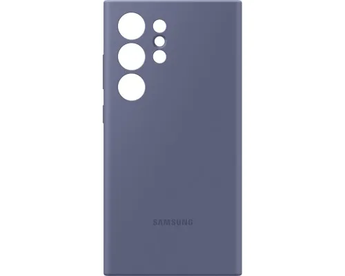 Чехол для мобильного телефона Samsung Galaxy S24 Ultra (S928) Silicone Case Violet (EF-PS928TVEGWW)