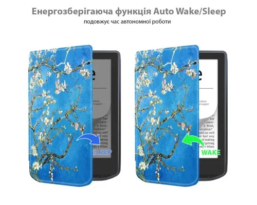 Чохол до електронної книги BeCover Smart Case PocketBook 629 Verse / 634 Verse Pro 6" Spring (710981)