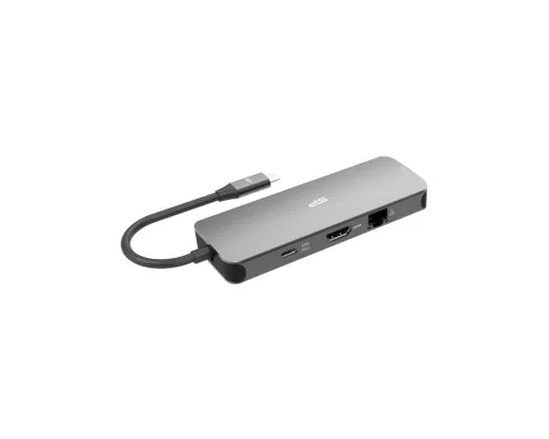 Концентратор Silicon Power USB-C 8-in-1 SR30 Silver Aluminum (SPU3C08DOCSR300G)