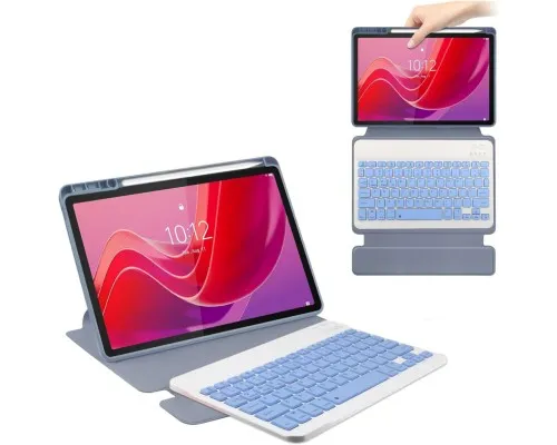 Чехол для планшета BeCover Keyboard 360° Rotatable Lenovo Tab M11 (2024) TB-TB330FU/Xiaoxin Pad 11 (2024) 11" Purple (711078)