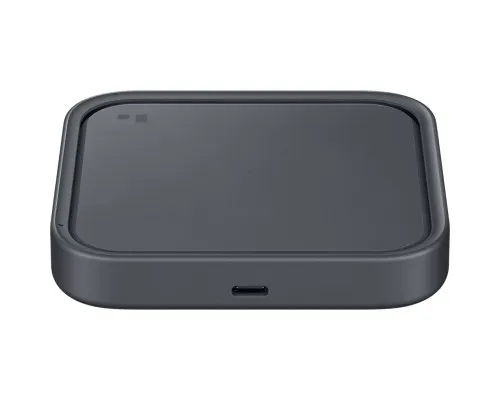 Зарядний пристрій Samsung 15W Wireless Charger Pad Dark Gray (EP-P2400TBEGEU)