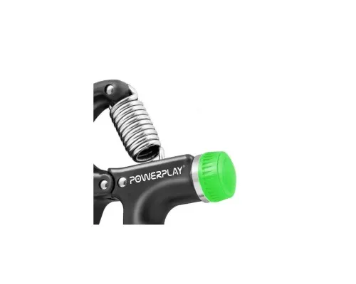 Еспандер PowerPlay кистьовий 10-40 кг Strength Grip Чорно-зелений (PP_4323_Bl/Green)