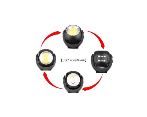 Фонарь Quantum worklight Transformer 5W LED+COB з USB (QM-FL2020)