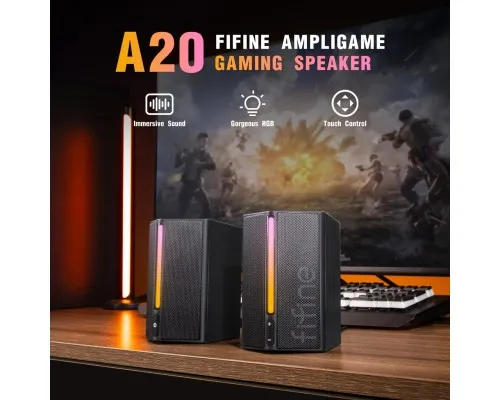 Акустическая система Fifine A20 Gaming RGB Black (A20)