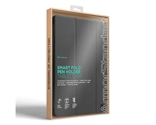 Чохол до планшета Armorstandart Smart Fold Pen Apple iPad Air 11 (2024) Dark Grey (ARM78116)