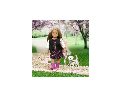 Кукла Lori Гиа с собачкой Далматинец 15 см (LO31058Z)
