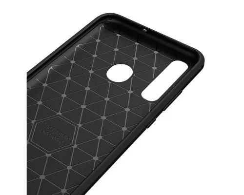 Чохол до мобільного телефона Laudtec для Huawei P Smart 2019 Carbon Fiber (Black) (LT-PST19)