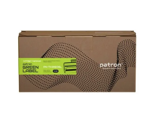 Тонер-картридж Patron KYOCERA TK-3160 GREEN Label (PN-TK3160GL)