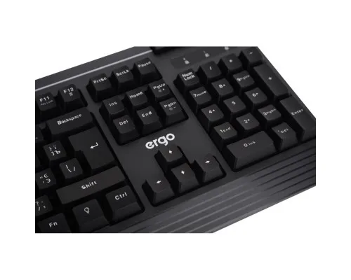Клавиатура Ergo KB-612 USB Black (KB-612)