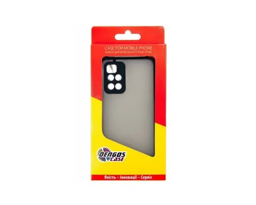 Чохол до мобільного телефона Dengos Matte Bng Redmi 10 (black) (DG-TPU-BNG-12)