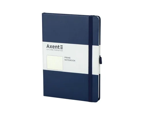 Блокнот Axent Partner Prime 145х210 мм A5 96 листов в точку Синий (8304-02-A)
