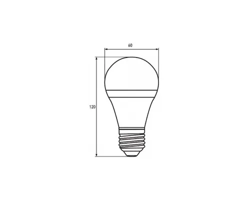Лампочка Eurolamp LED A60 12W E27 4000K 220V (MLP-LED-A60-12274(E))