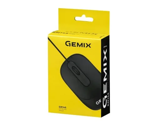 Мишка Gemix GM145 USB Black (GM145Bk)