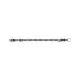 Ошейник для животных Trixie Silver Reflect светоотражающий M-L 35-55 см/20 мм серый (4011905122236)