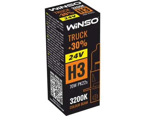 Автолампа WINSO H3 TRUCK +30 70W (724300)