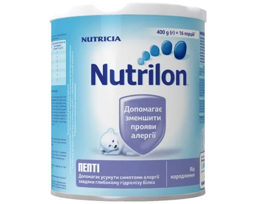 Дитяча суміш Nutrilon Пепті молочна 400 г (8718117601653)