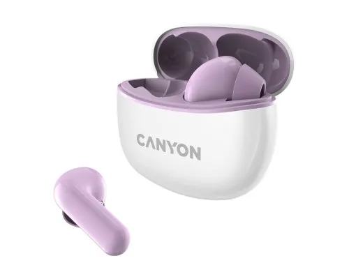 Навушники Canyon TWS-5 Purple (CNS-TWS5PU)