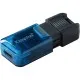 USB флеш накопитель Kingston DataTraveler 80 M Blue/Black (DT80M/128GB)