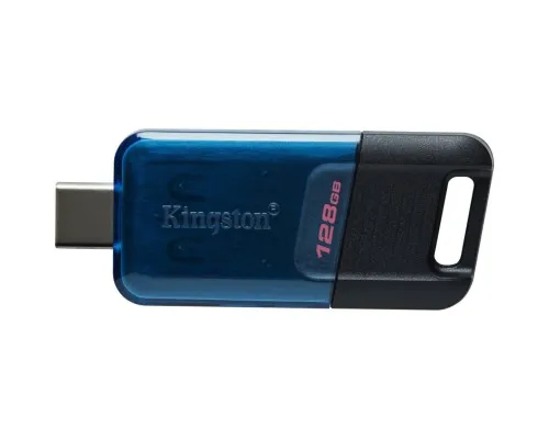 USB флеш накопитель Kingston DataTraveler 80 M Blue/Black (DT80M/128GB)